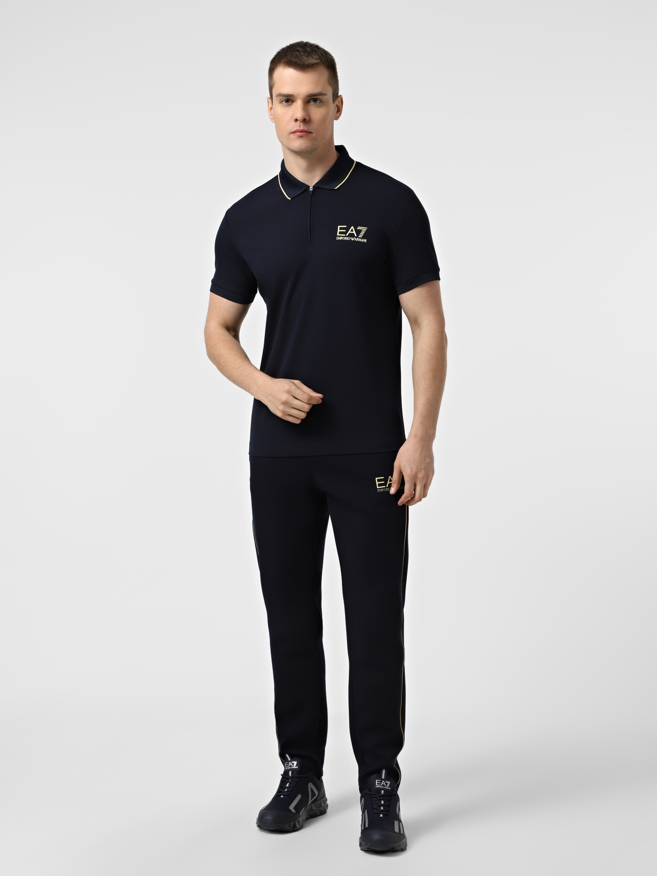 Поло EA7 модель 7M000669-AF13739-UB102 Фото