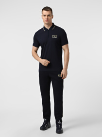 Поло EA7 модель 7M000669-AF13739-UB102 Фото