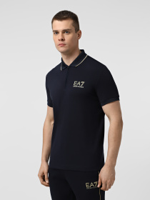 Поло EA7 модель 7M000669-AF13739-UB102 Фото