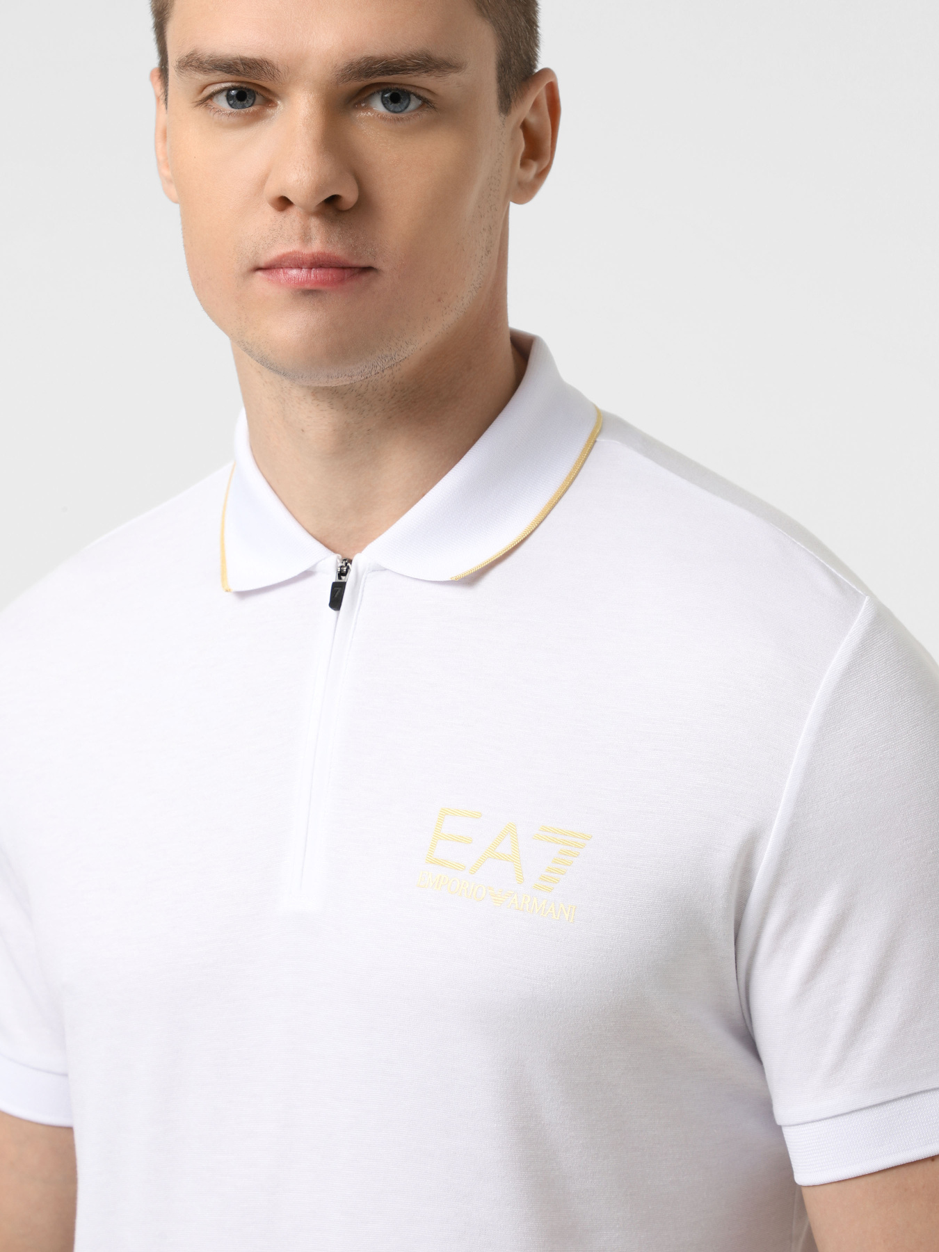 Поло EA7 модель 7M000669-AF13739-U0002 Фото