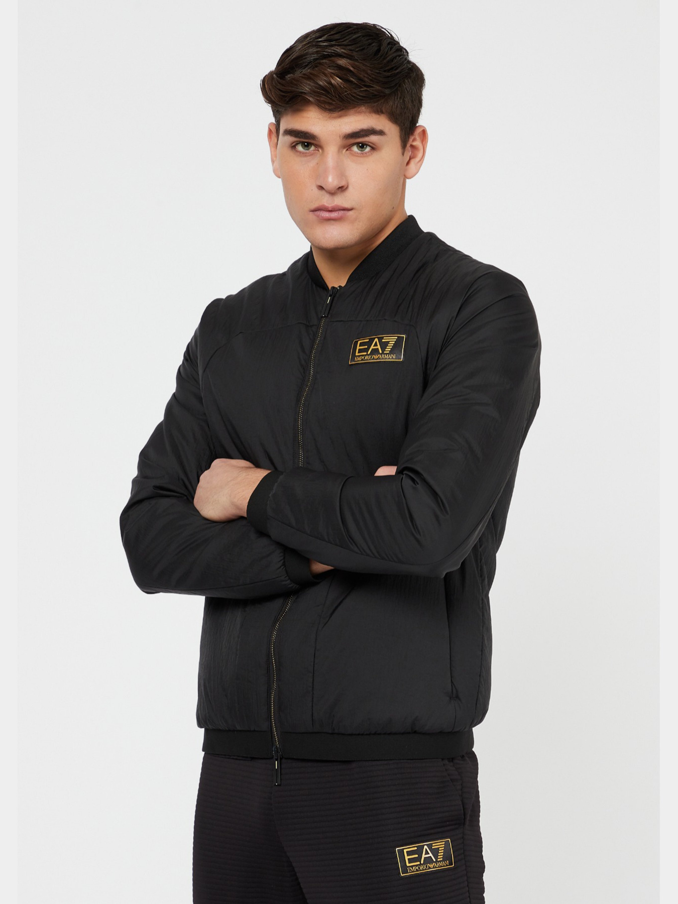 Демисезонная куртка EA7 модель 3KPB37-PN3FZ-1200 Демисезонная куртка EA7 модель 3KPB37-PN3FZ-1200 Фото