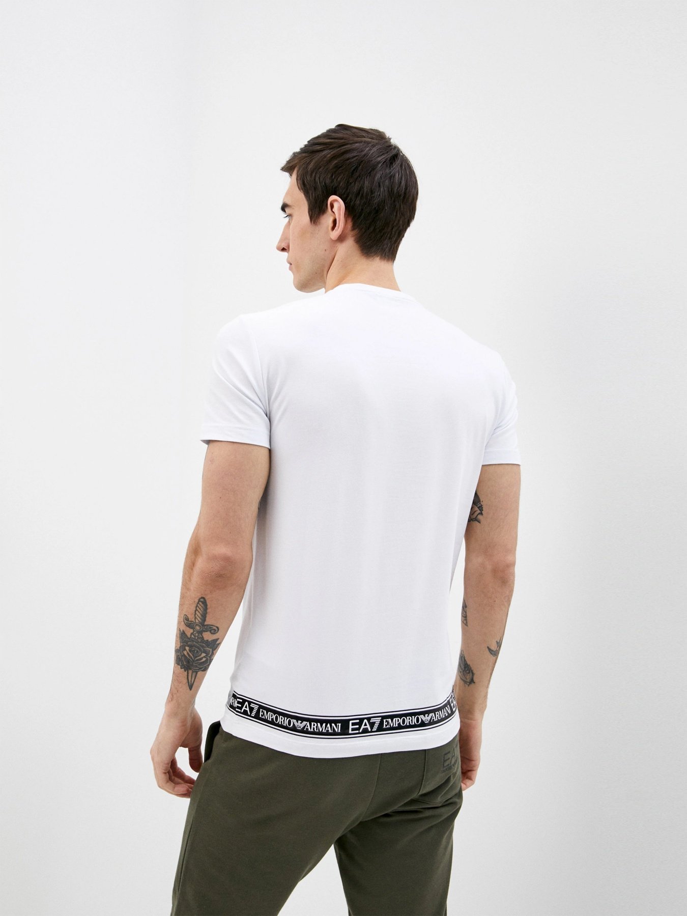 Футболки и поло EA7 модель 3KPT05-PJ03Z-1100 Фото