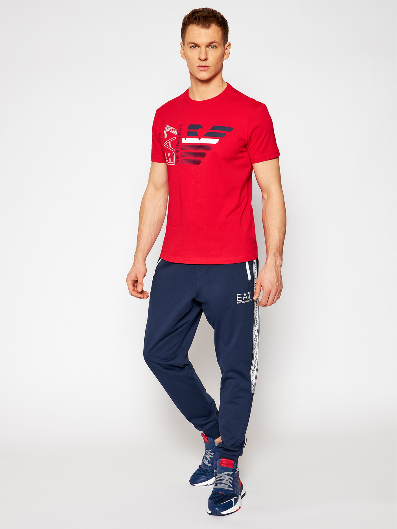 Футболки и поло EA7 модель 3KPT22-PJ6EZ-1451 Фото