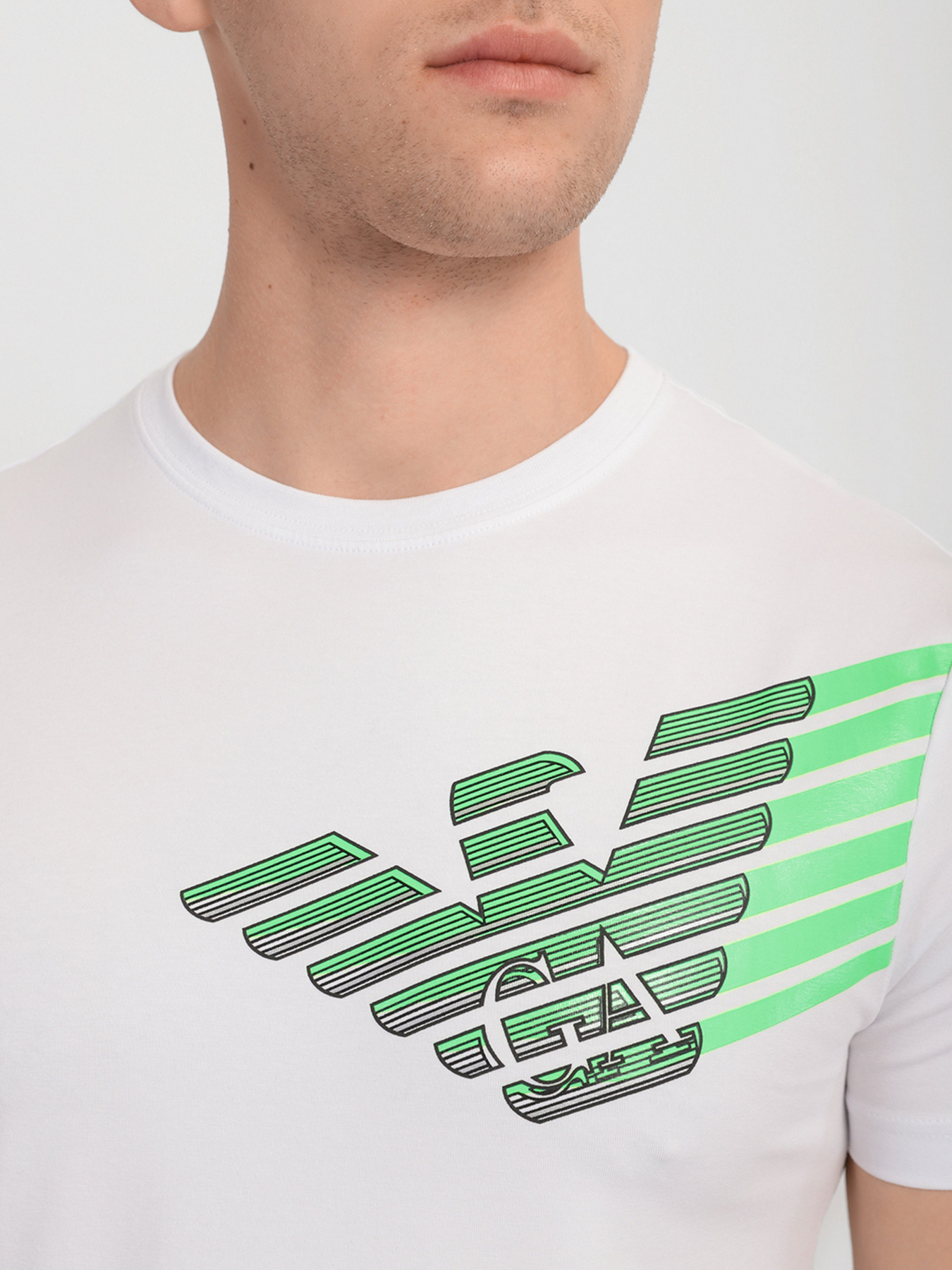 Футболка EA7 модель 6KPT32-PJ9TZ-1100 Фото