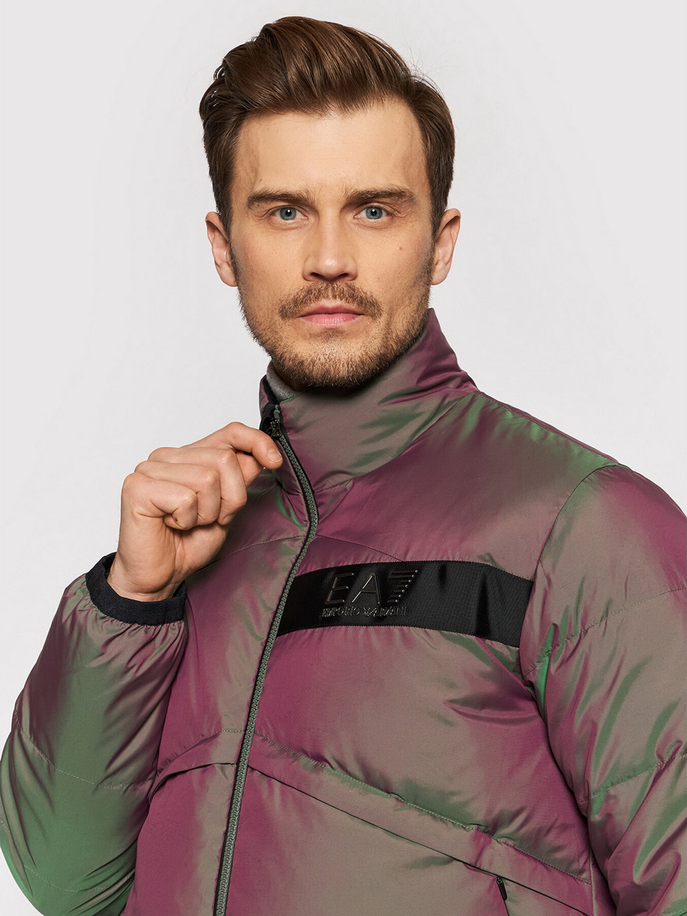 Пуховик EA7 модель 6KPB62-PN6MZ-2804 Фото