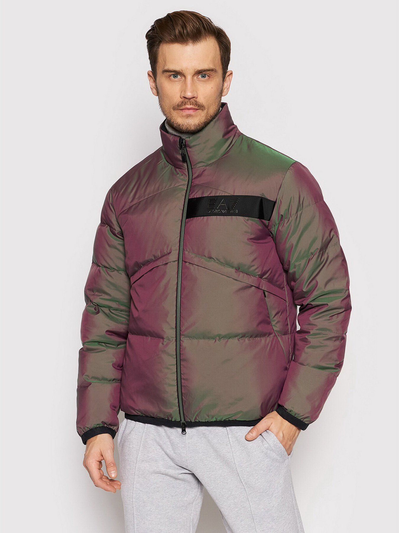 Пуховик EA7 модель 6KPB62-PN6MZ-2804 Фото