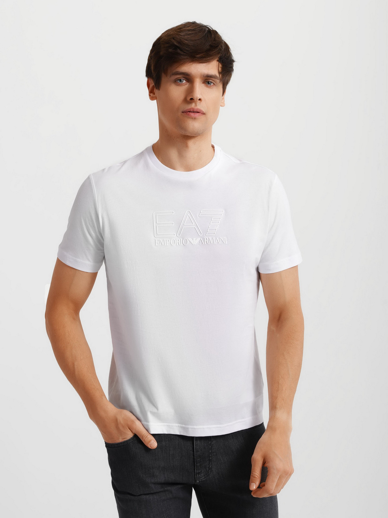 Футболка EA7 модель 3LPT81-PJM9Z-1100 Футболка EA7 модель 3LPT81-PJM9Z-1100 Фото