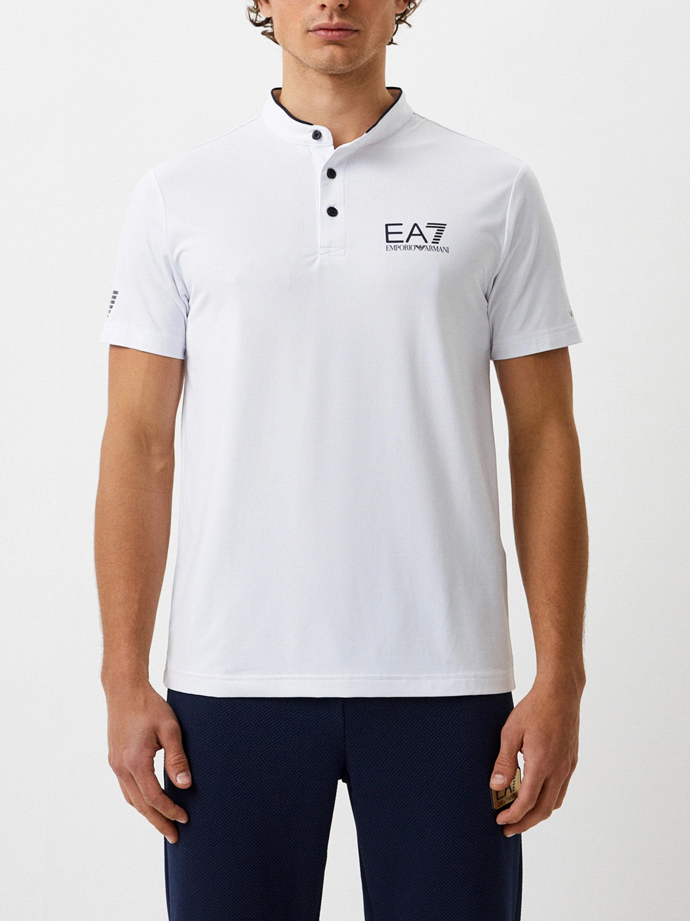 Поло EA7 модель 3LPT11-PJEMZ-1100 Фото