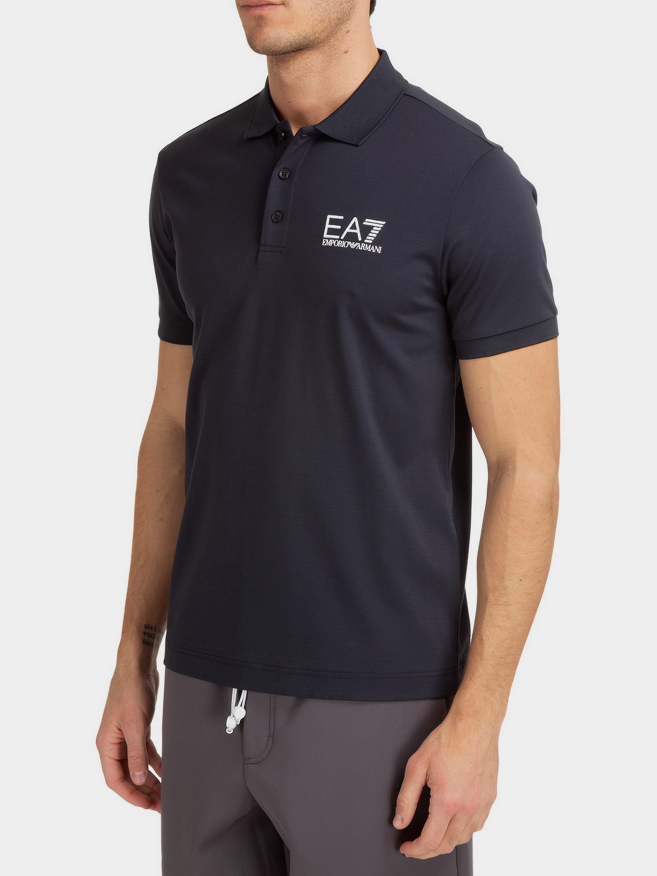 Поло EA7 модель 3LPF02-PJEEZ-1578 Фото