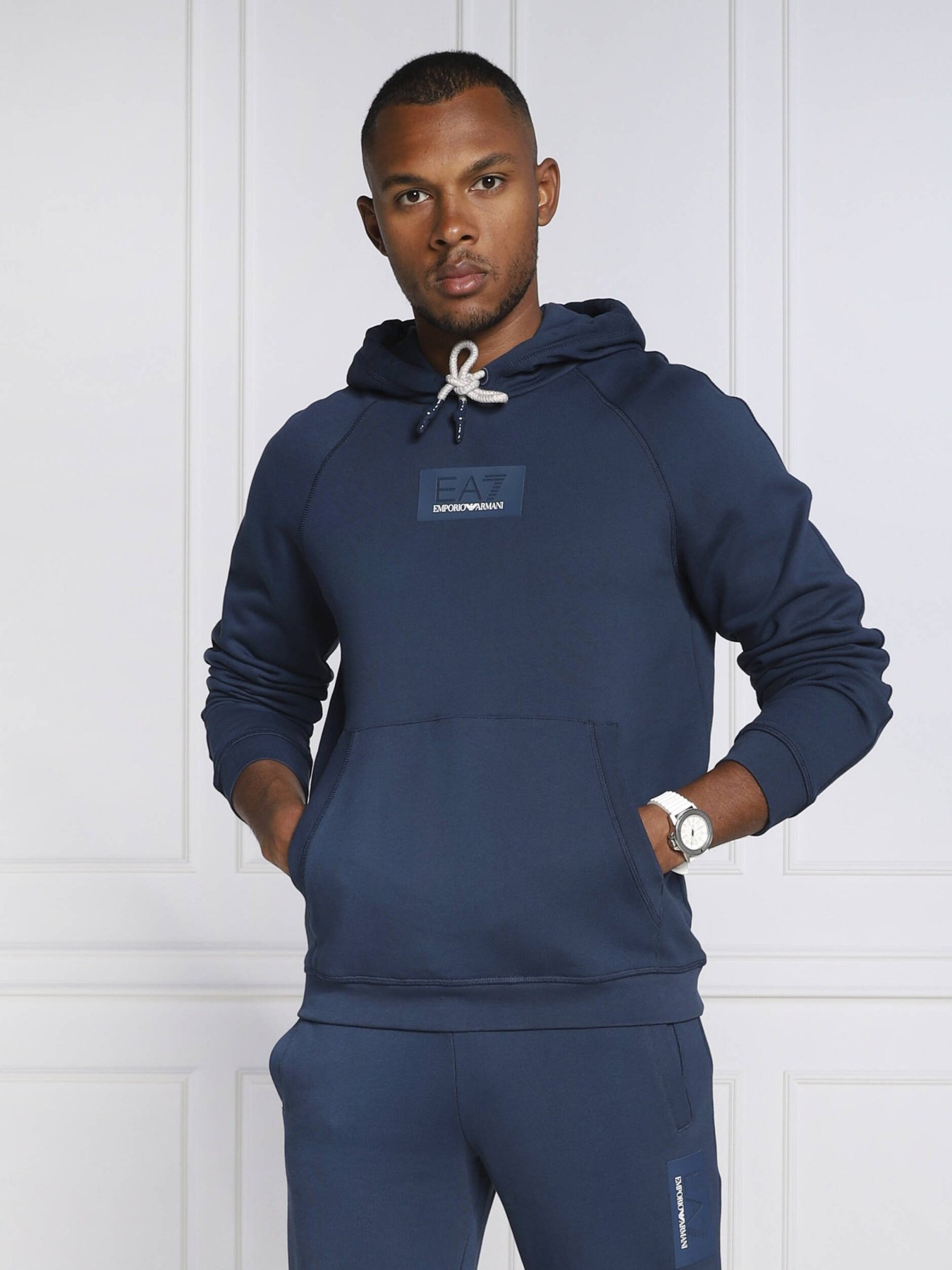 Худи EA7 модель 6LPM67-PJHKZ-1568 Фото