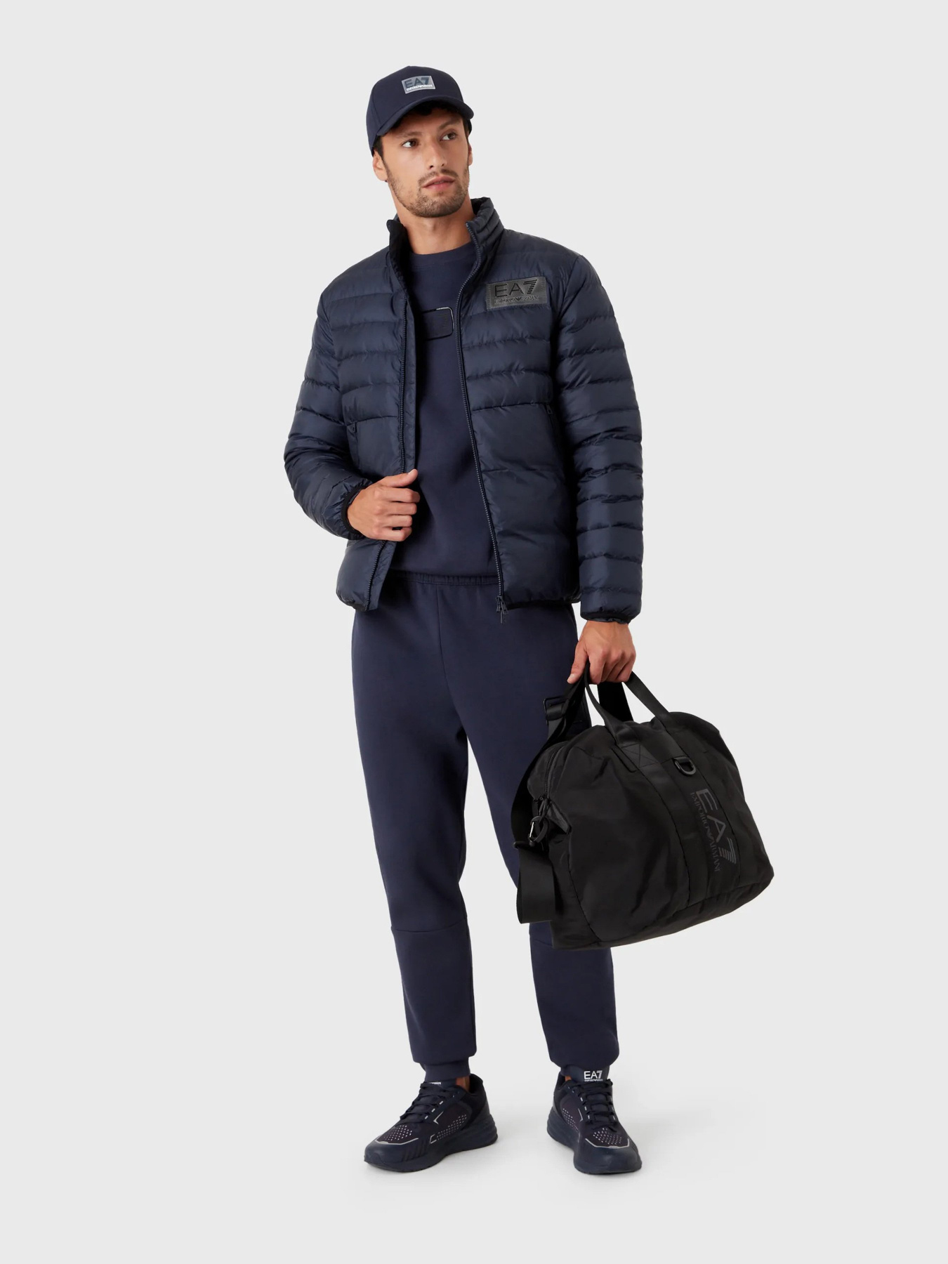 Пуховик EA7 модель 6LPB14-PN5ZZ-1554 Фото