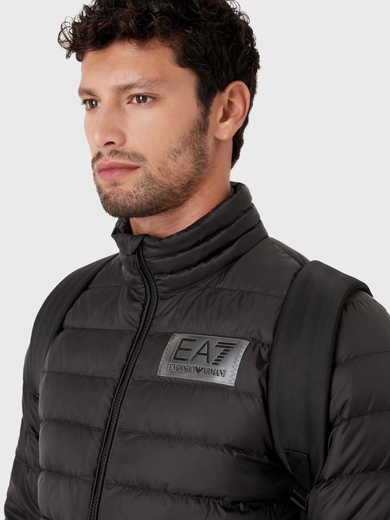 Пуховик EA7 модель 6LPB14-PN5ZZ-1866 Фото