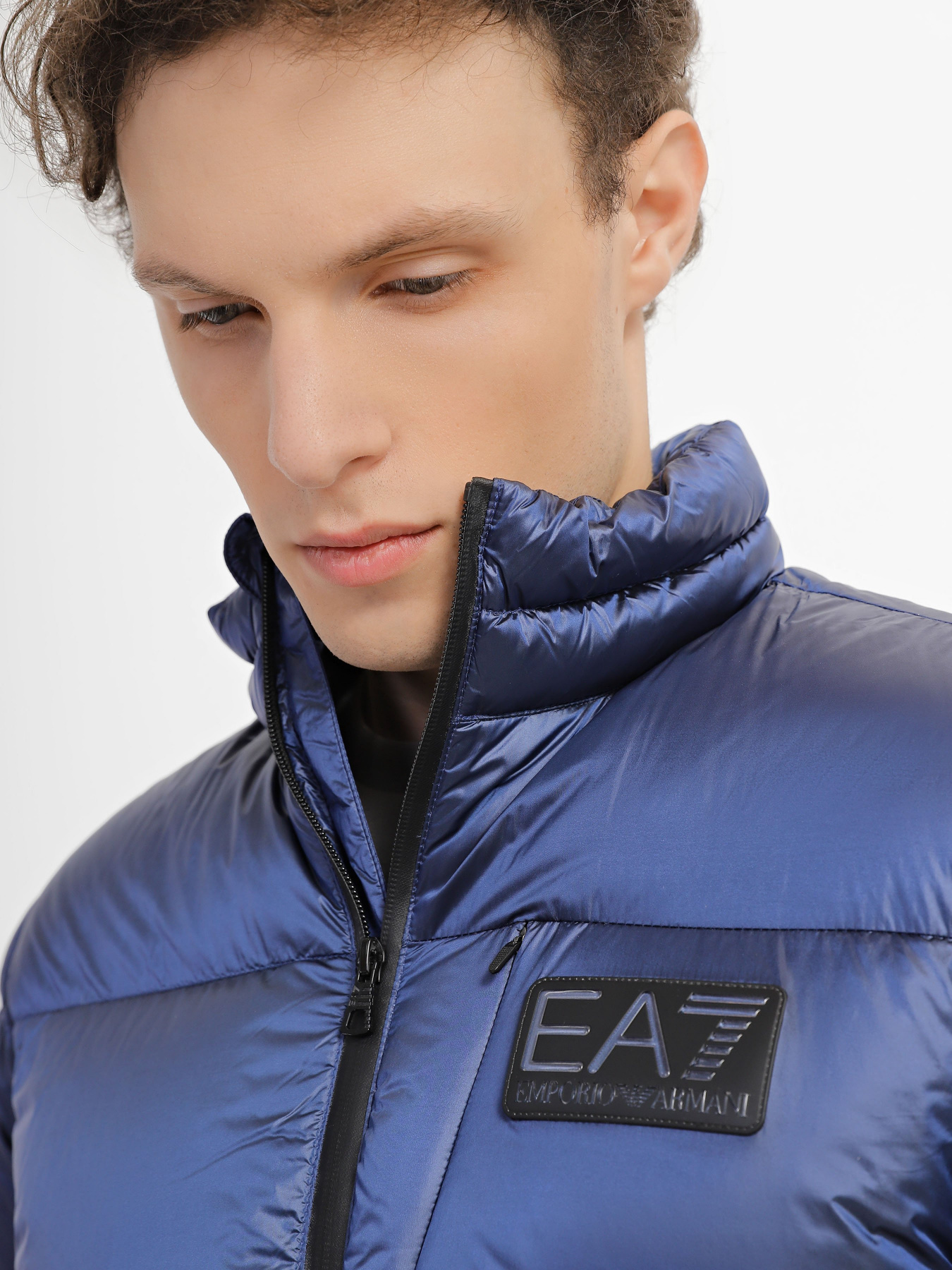 Пуховик EA7 модель 6LPB41-PN2MZ-0596 Фото