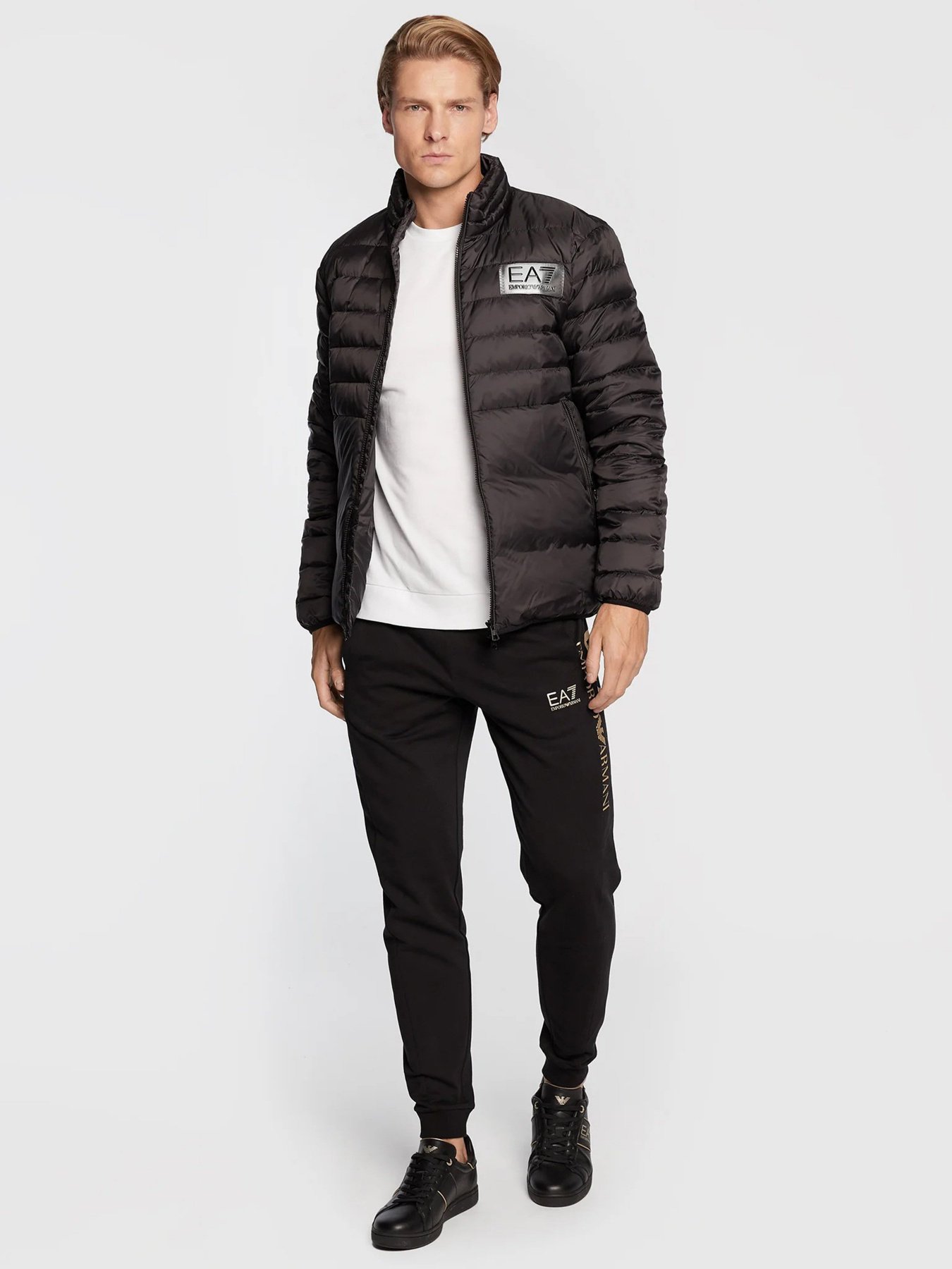 Пуховик EA7 модель 6LPK12-PN5ZZ-1200 Фото