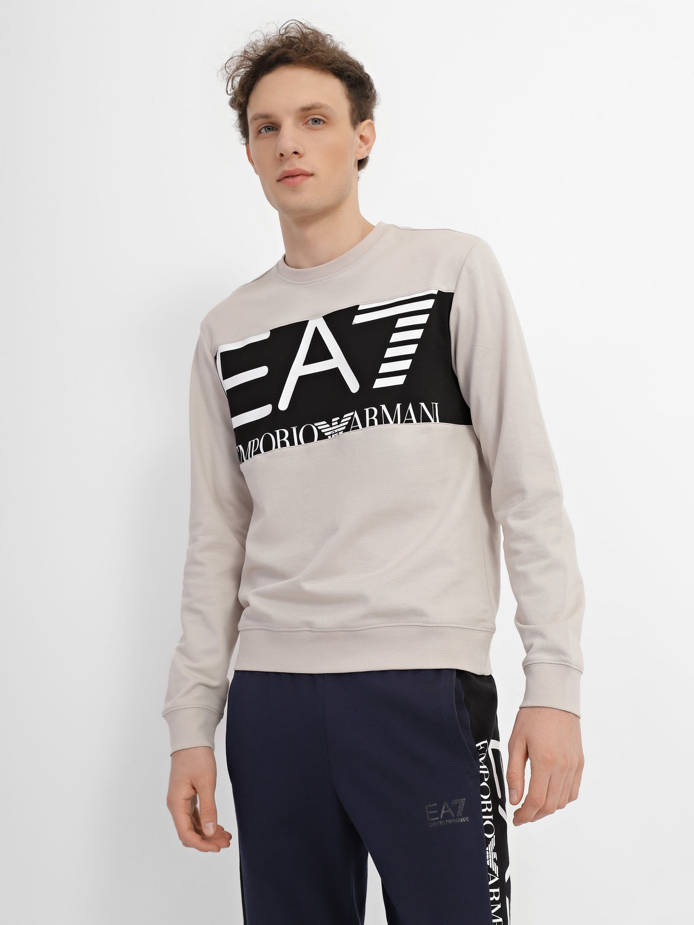 Світшот EA7 Logo Series модель 6LPM51-PJFGZ-1716 Фото