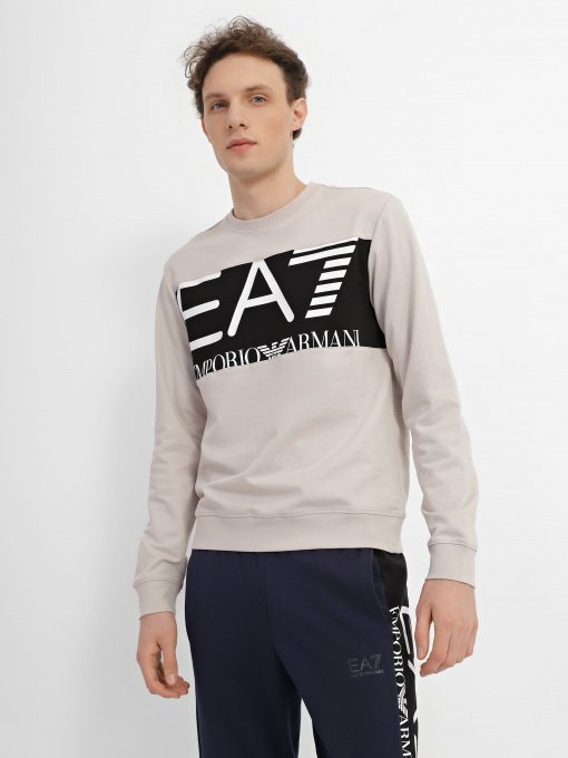 Свитшот EA7 Logo Series модель 6LPM51-PJFGZ-1716 Фото