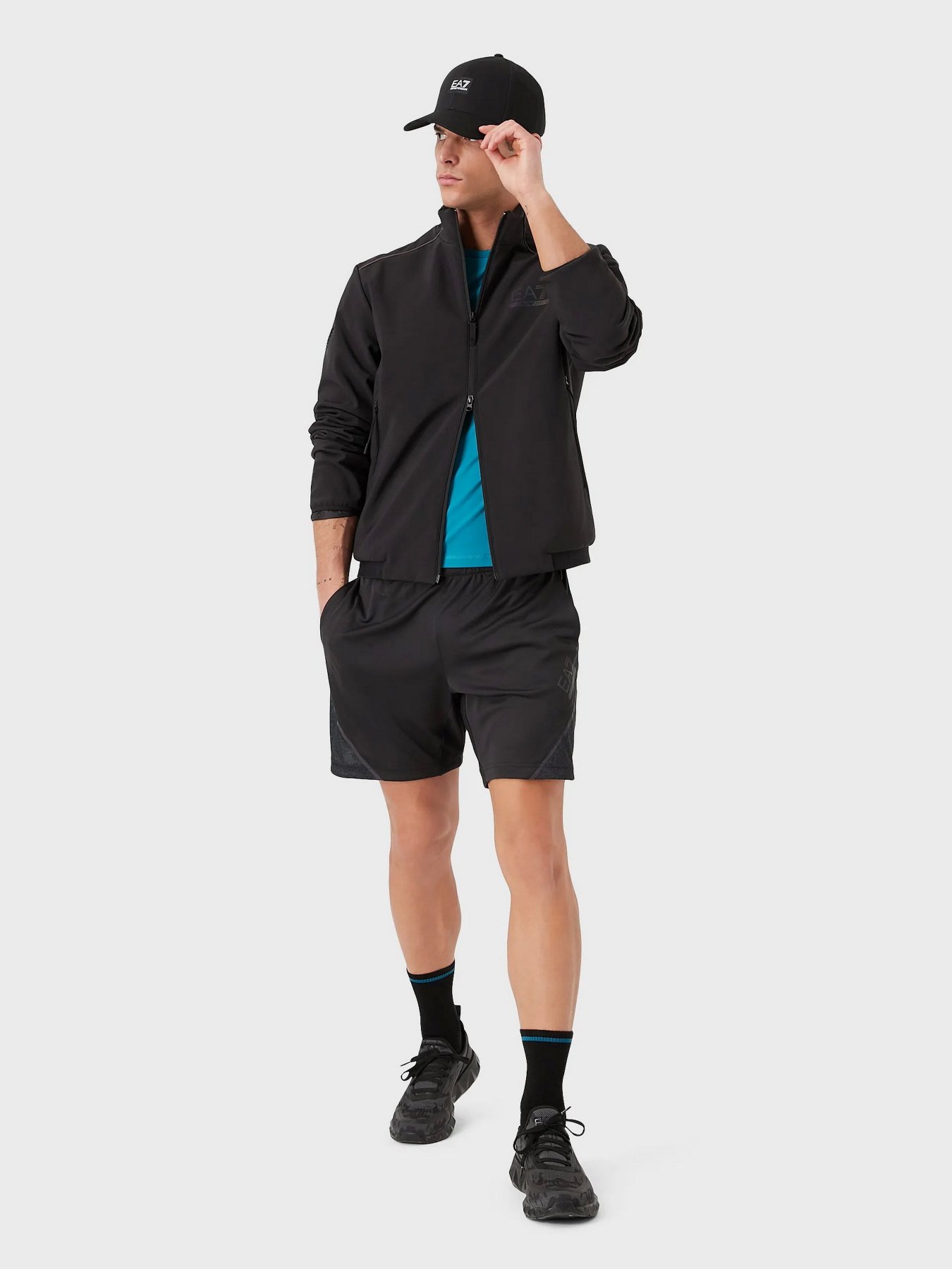 Шорты спортивные EA7 модель 6LPS04-PJCKZ-1200 Фото