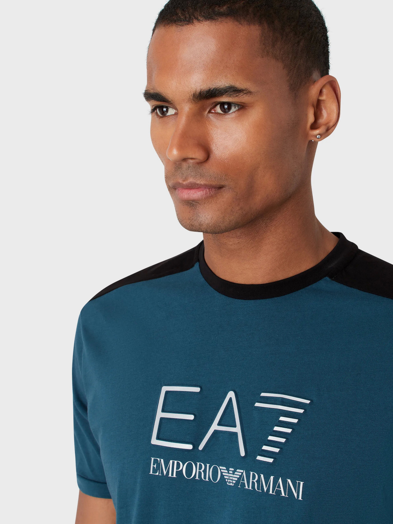 Футболка EA7 Athletic Colour Block модель 6LPT06-PJ02Z-1857 Фото