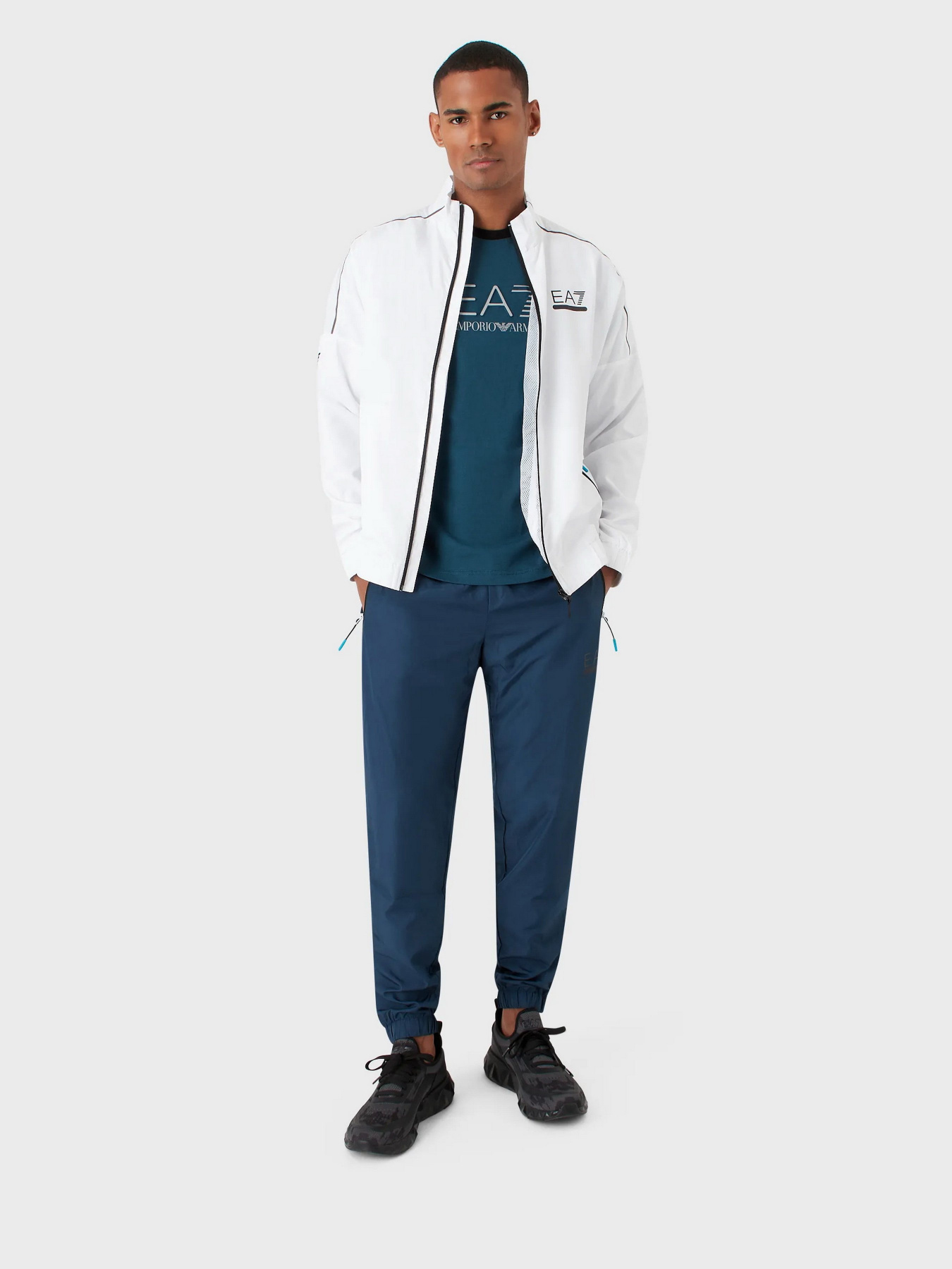 Футболка EA7 Athletic Colour Block модель 6LPT06-PJ02Z-1857 Фото