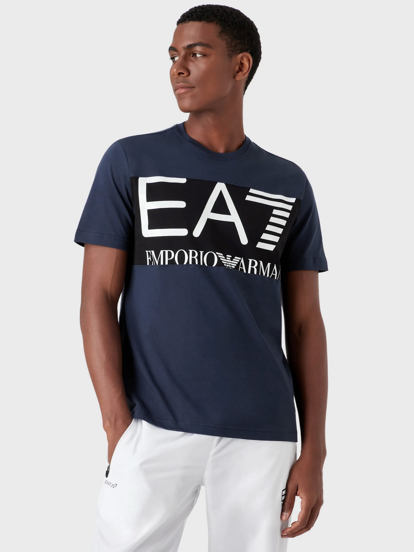 Футболка EA7 Logo Series модель 6LPT24-PJ7CZ-1554 Футболка EA7 Logo Series модель 6LPT24-PJ7CZ-1554 Фото