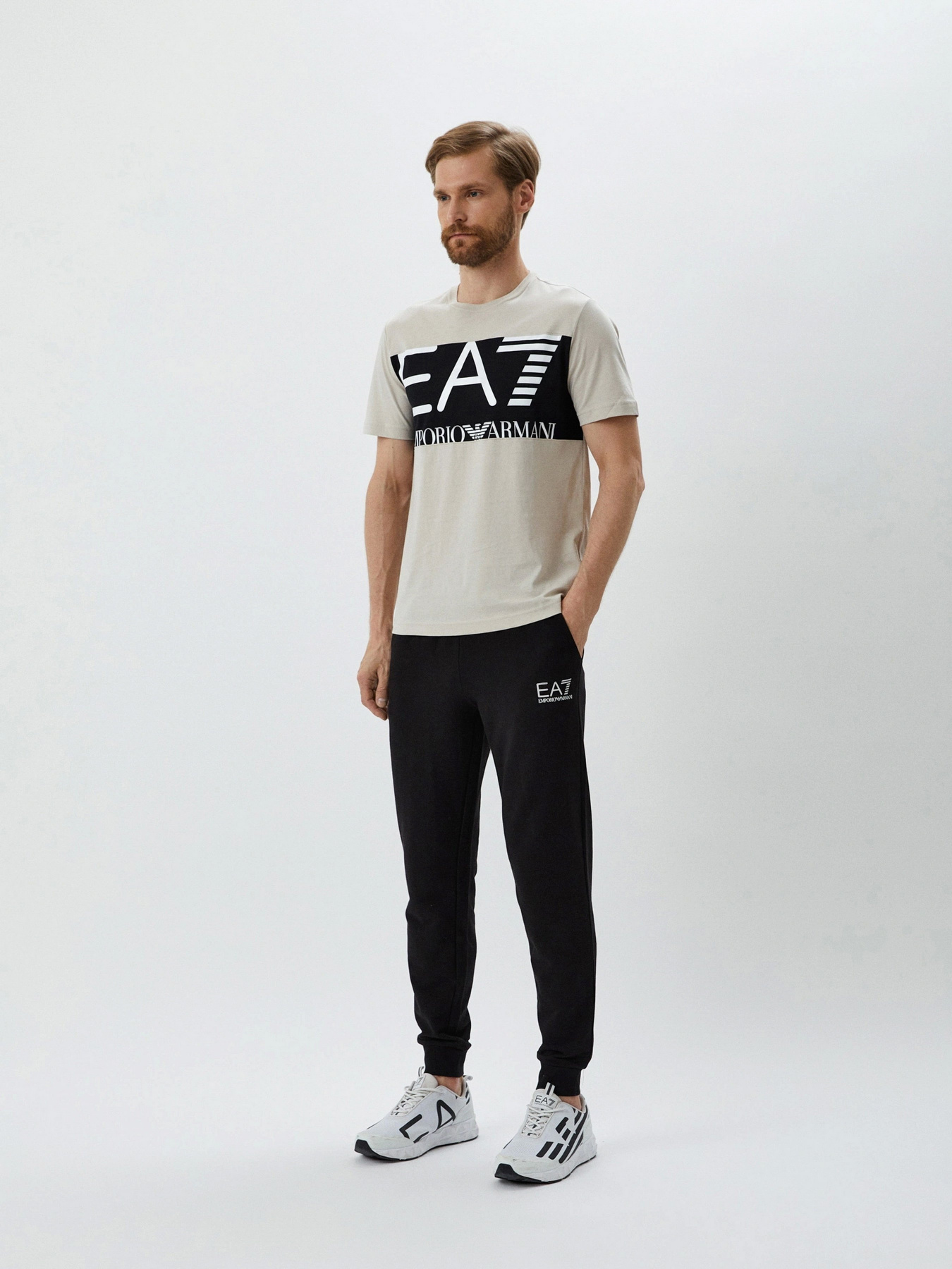 Футболка EA7 Logo Series модель 6LPT24-PJ7CZ-1716 Футболка EA7 Logo Series модель 6LPT24-PJ7CZ-1716 Фото