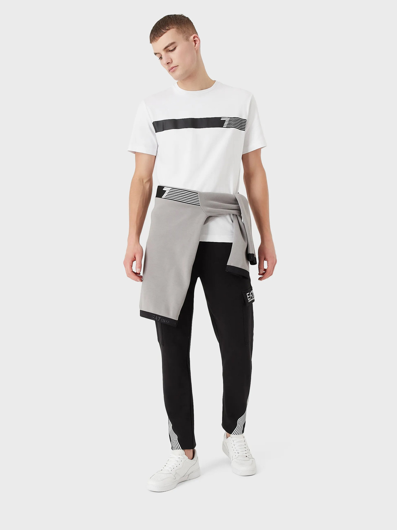 Футболка EA7 модель 6LPT32-PJ7BZ-1100 Фото