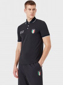 Поло EA7 модель 8NPFC0-PCA2Z-1578 Поло EA7 модель 8NPFC0-PCA2Z-1578 Фото