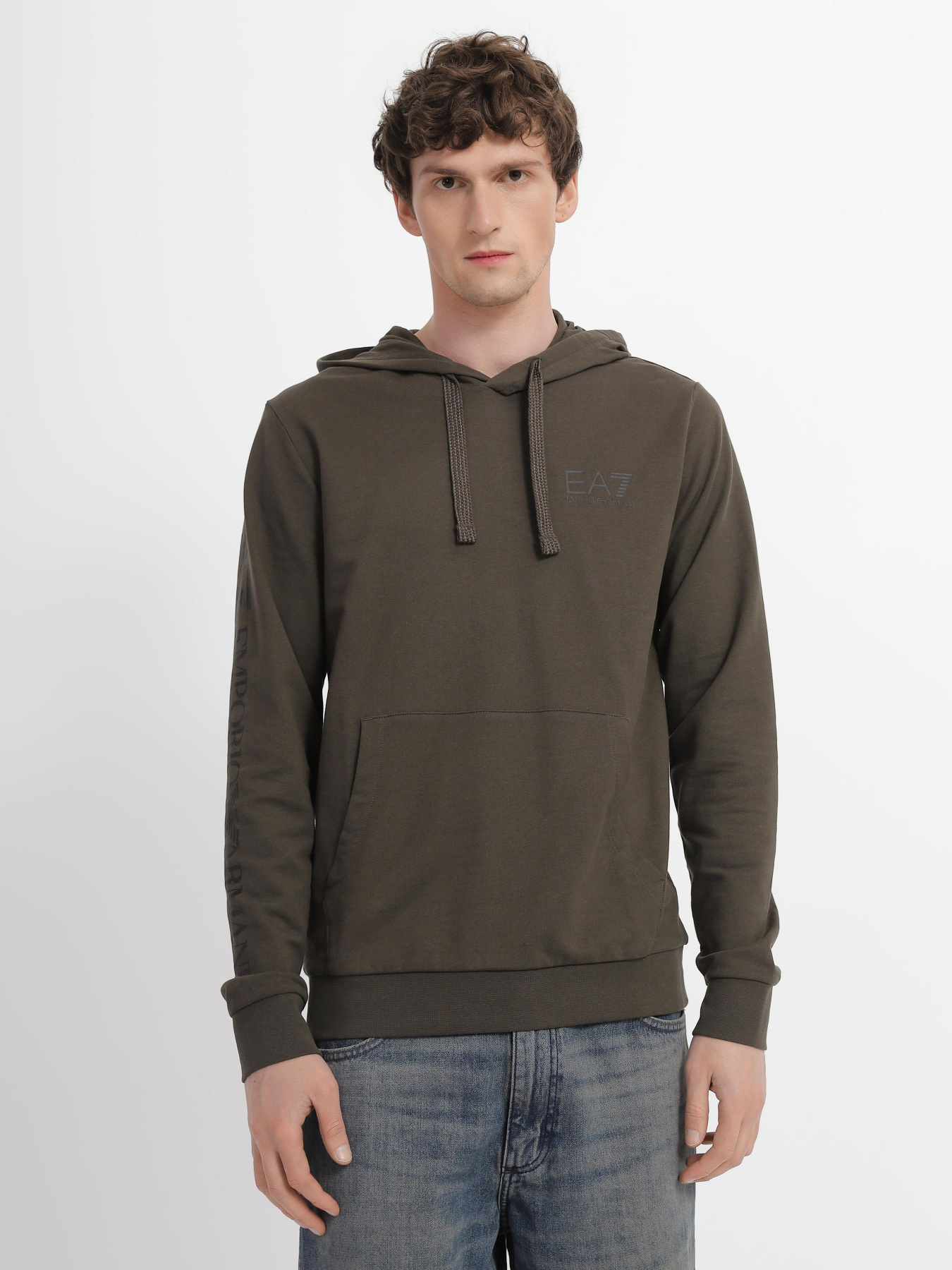 Худи EA7 Logo Series модель 8NPM18-PJ05Z-1866 Фото