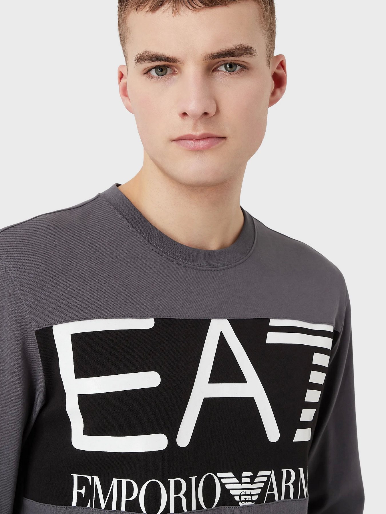 Свитшот EA7 Logo Series модель 6LPM51-PJFGZ-1977 Фото