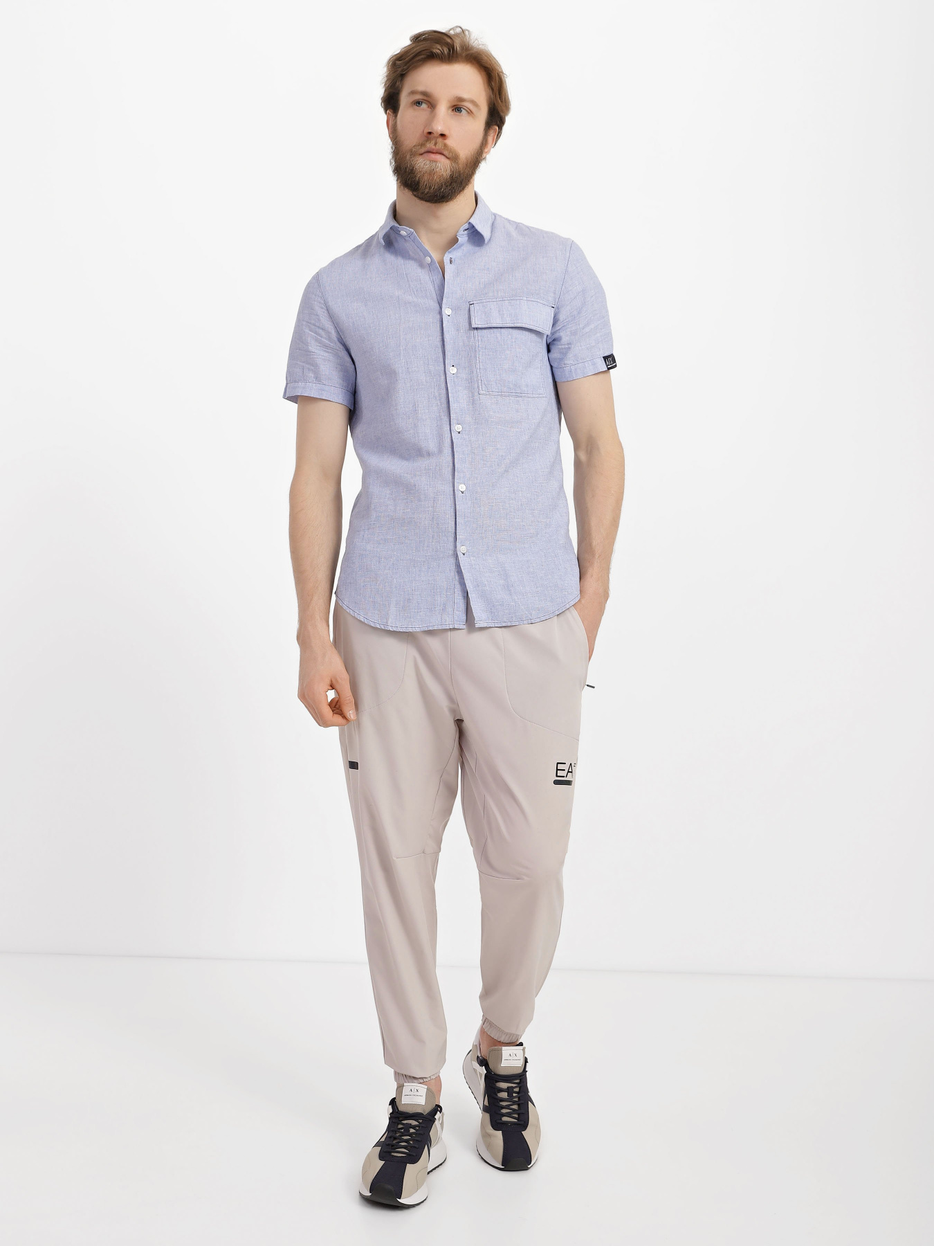 Штаны спортивные EA7 модель 6LPP59-PN7ZZ-1716 Фото