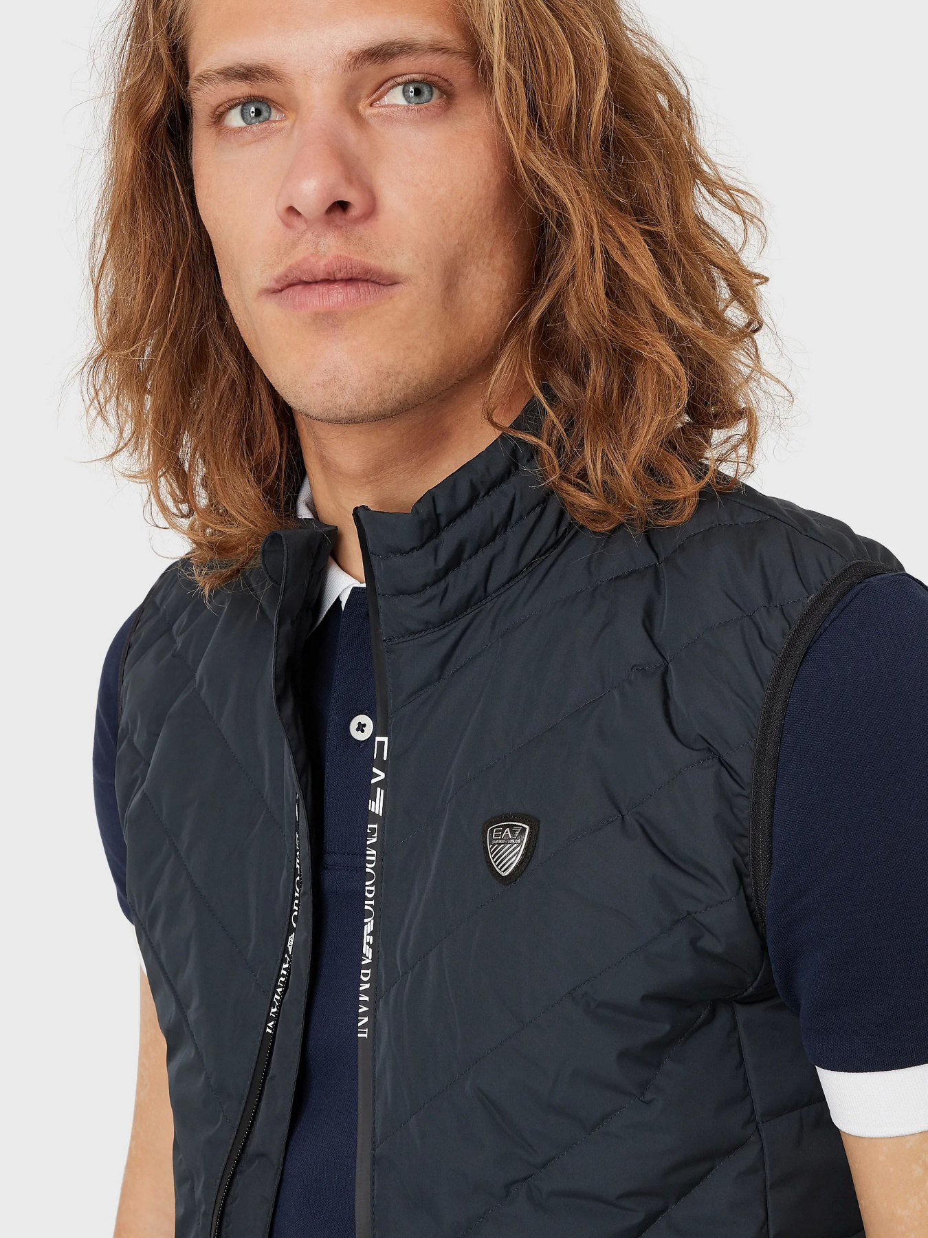 Утеплений жилет EA7 модель 8NPQ03-PNE1Z-1578 Фото