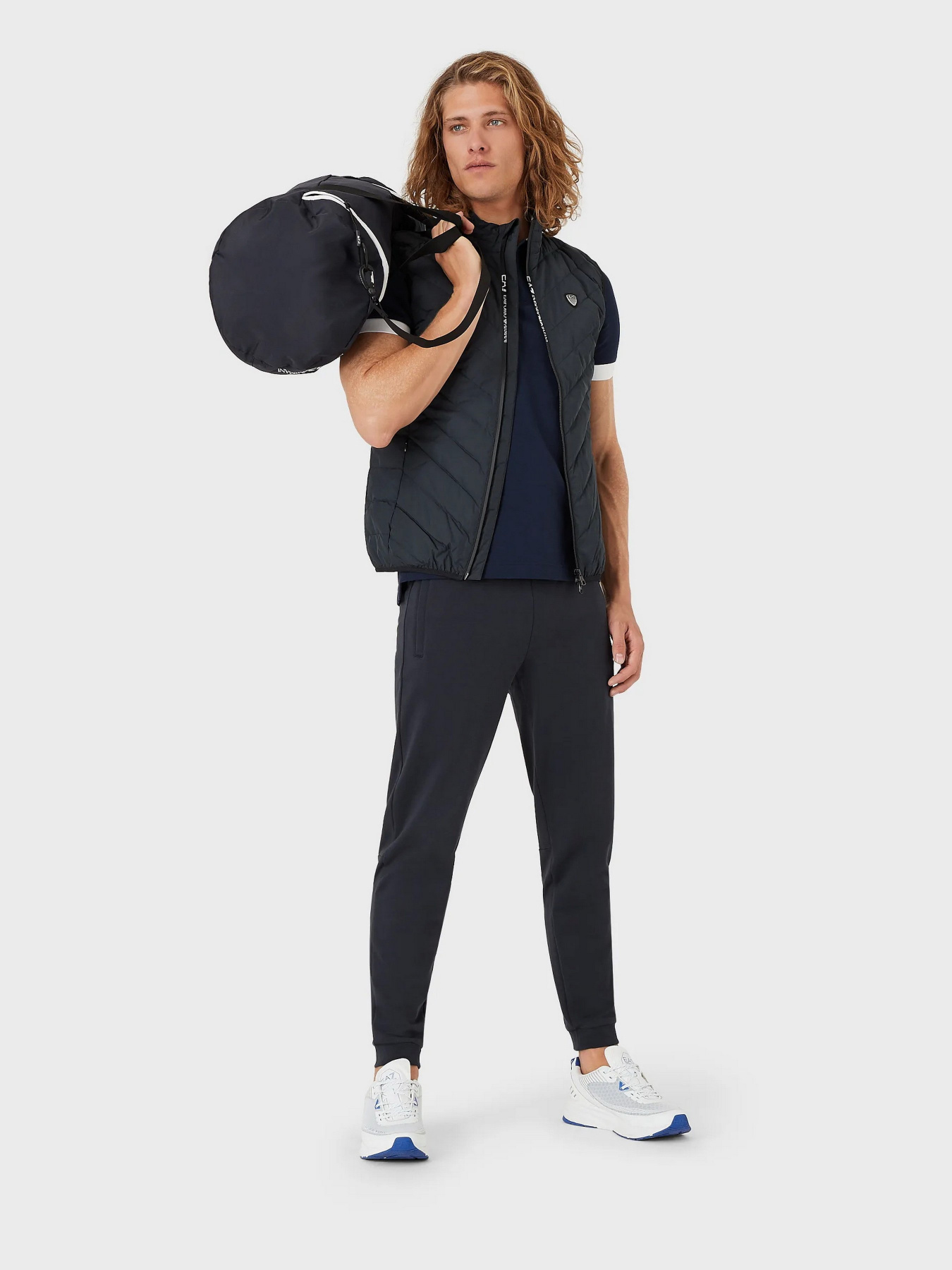 Утеплений жилет EA7 модель 8NPQ03-PNE1Z-1578 Фото