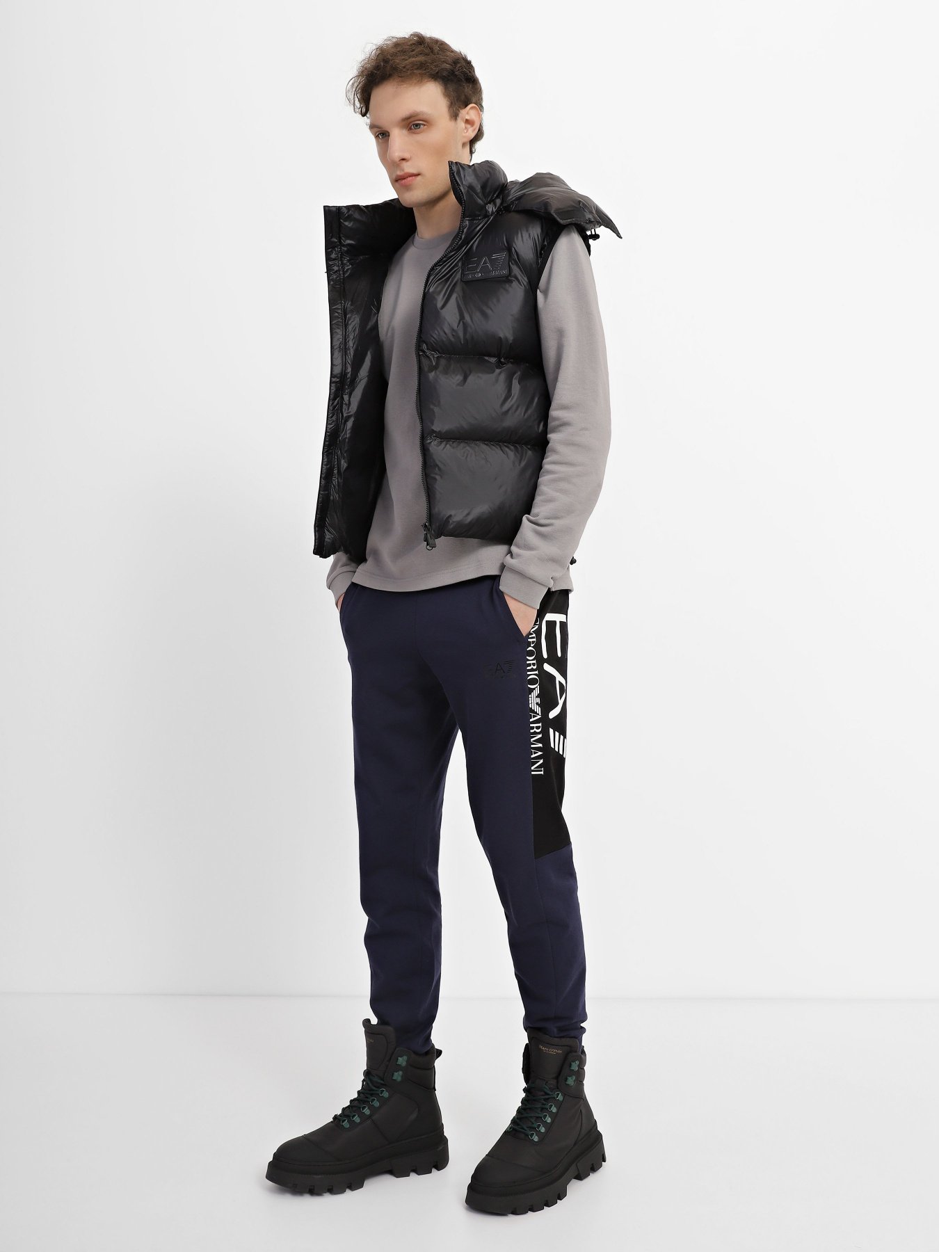 Утеплений жилет EA7 модель 6LPQ03-PN2MZ-1200 Фото