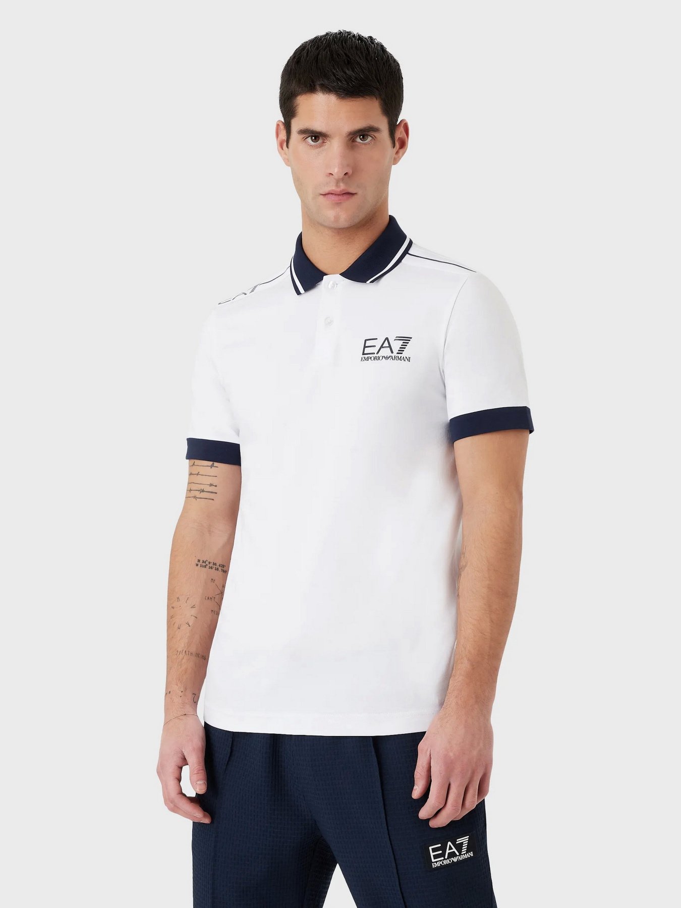 Поло EA7 Tennis Club модель 3RPF20-PJ03Z-1100 Фото