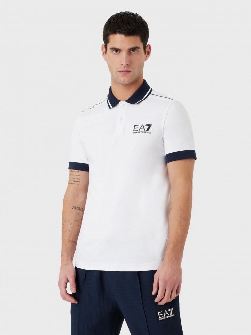 Поло EA7 Tennis Club модель 3RPF20-PJ03Z-1100 Фото