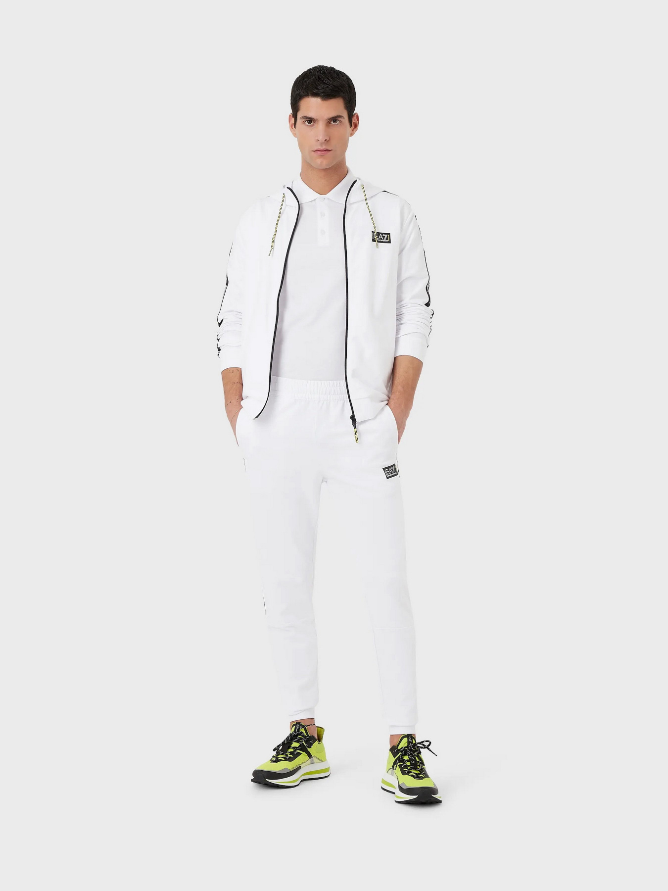 Поло EA7 Logo Series модель 3RPF52-PJ02Z-1100 Фото