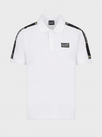 Поло EA7 Logo Series модель 3RPF52-PJ02Z-1100 Фото