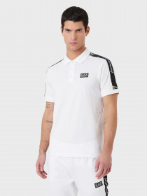 Поло EA7 Logo Series модель 3RPF52-PJ02Z-1100 Фото