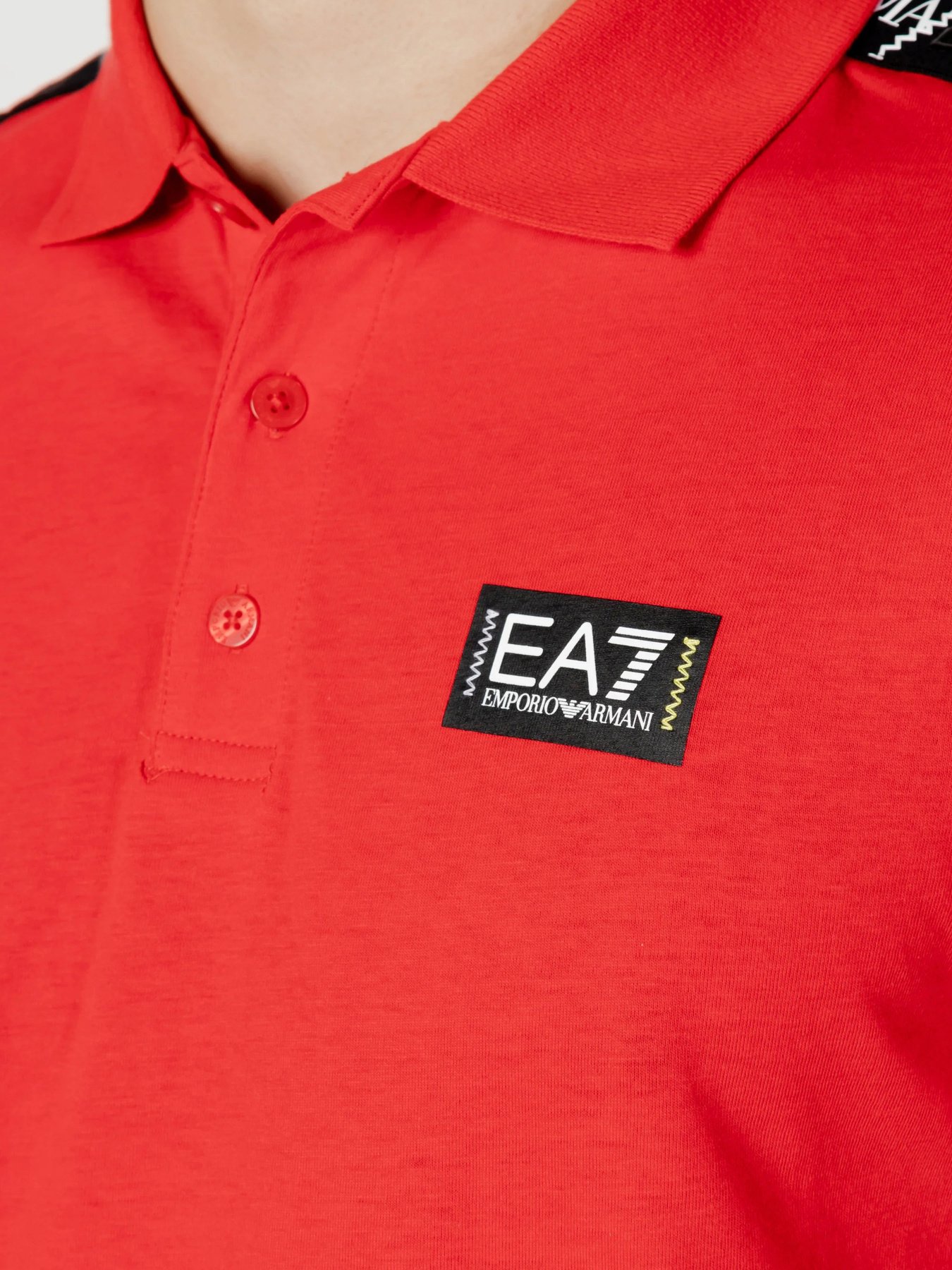 Поло EA7 Logo Series модель 3RPF52-PJ02Z-1451 Фото