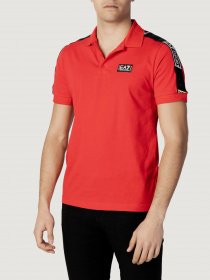 Поло EA7 Logo Series модель 3RPF52-PJ02Z-1451 Фото