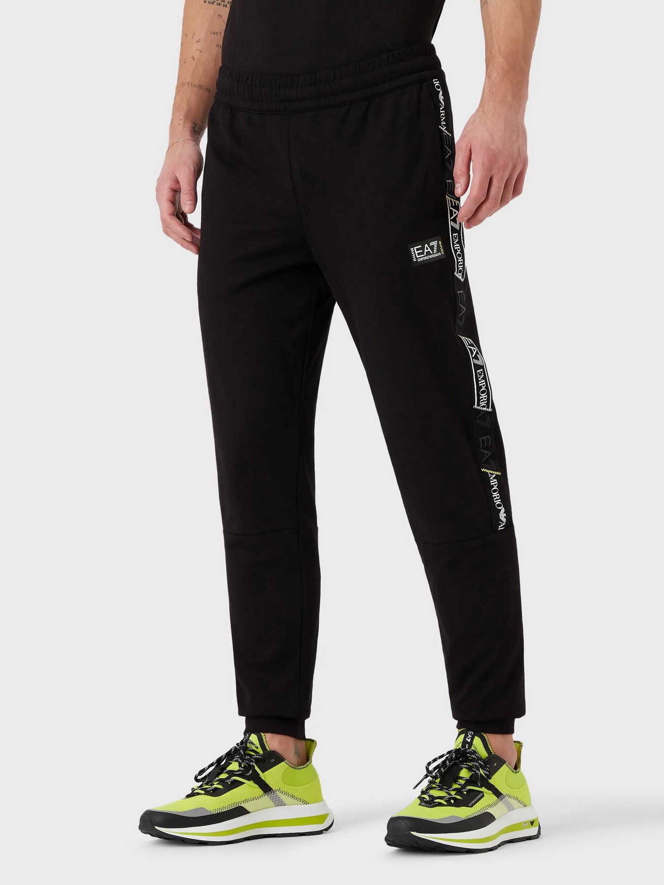 Штаны спортивные EA7 Logo Series модель 3RPP58-PJ05Z-1200 Фото