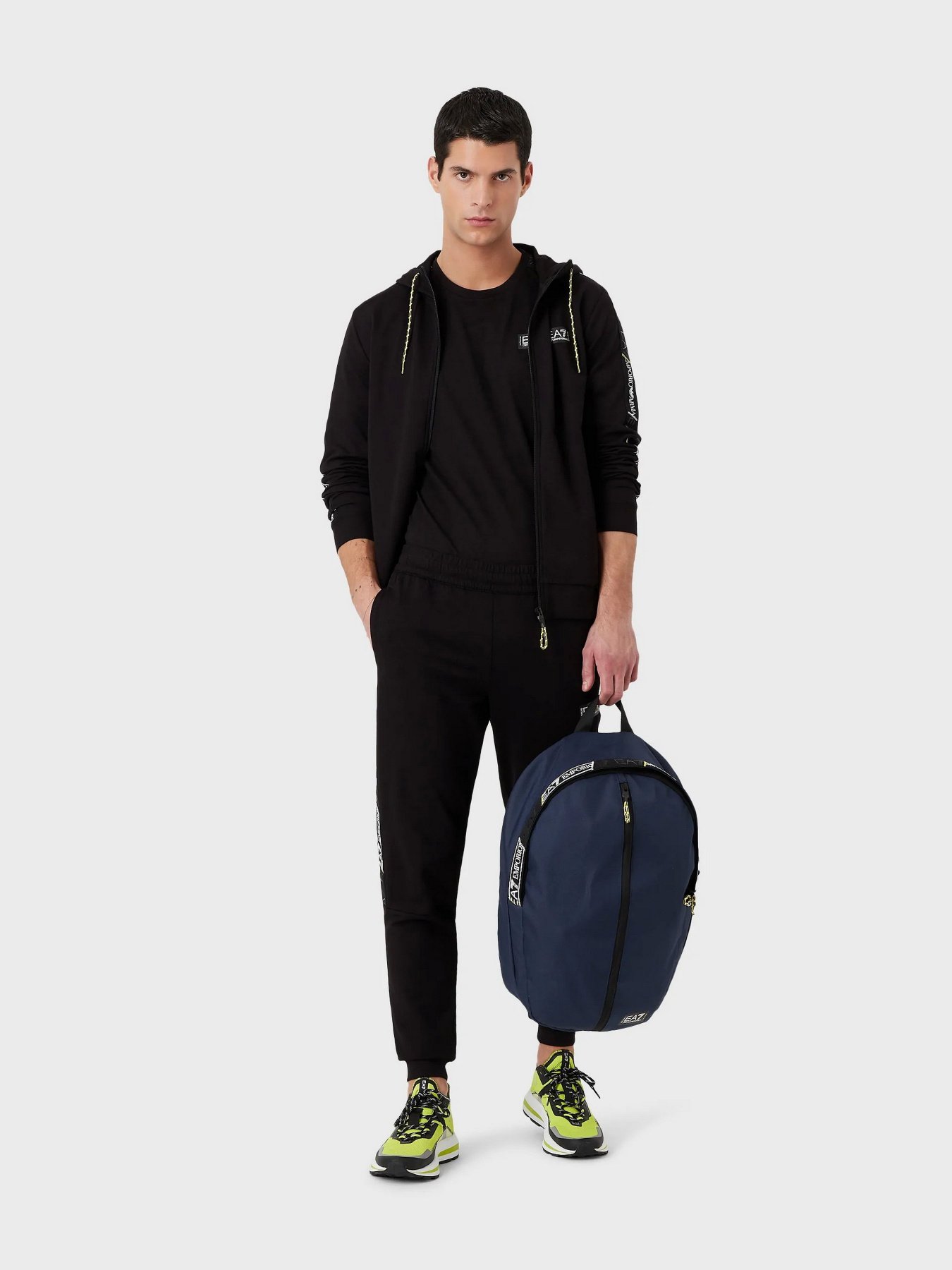 Спортивні штани EA7 Logo Series модель 3RPP58-PJ05Z-1200 Фото