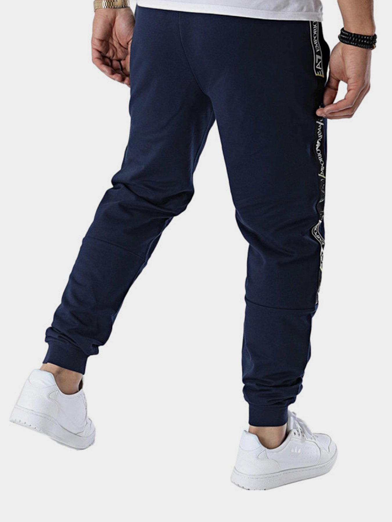 Штаны спортивные EA7 Logo Series модель 3RPP58-PJ05Z-1554 Фото