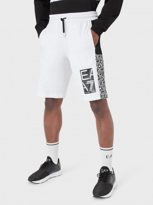 Повседневные шорты EA7 Graphic Series модель 3RPS62-PJ05Z-1100 Фото