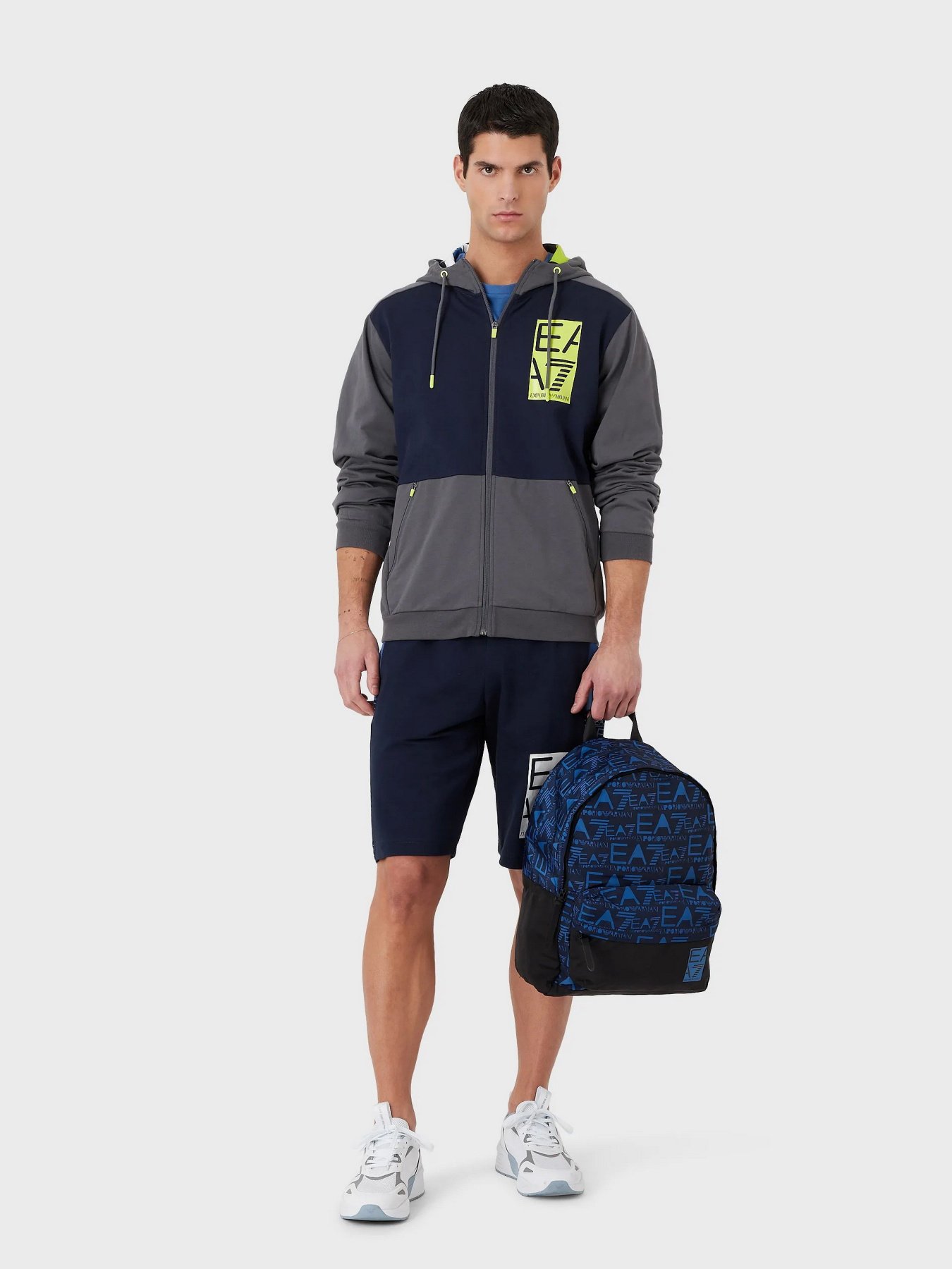 Шорты EA7 Graphic Series модель 3RPS62-PJ05Z-1554 Фото