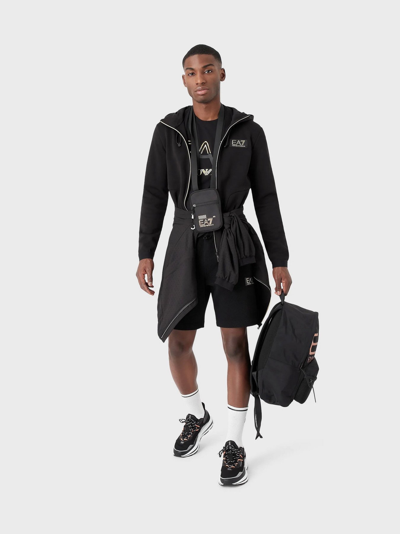 Футболка EA7 Logo Series модель 3RPT07-PJLBZ-0208 Фото