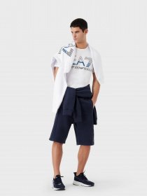 Футболка EA7 Logo Series модель 3RPT07-PJLBZ-1100 Фото