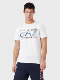 Футболка EA7 Logo Series модель 3RPT07-PJLBZ-1100 Фото