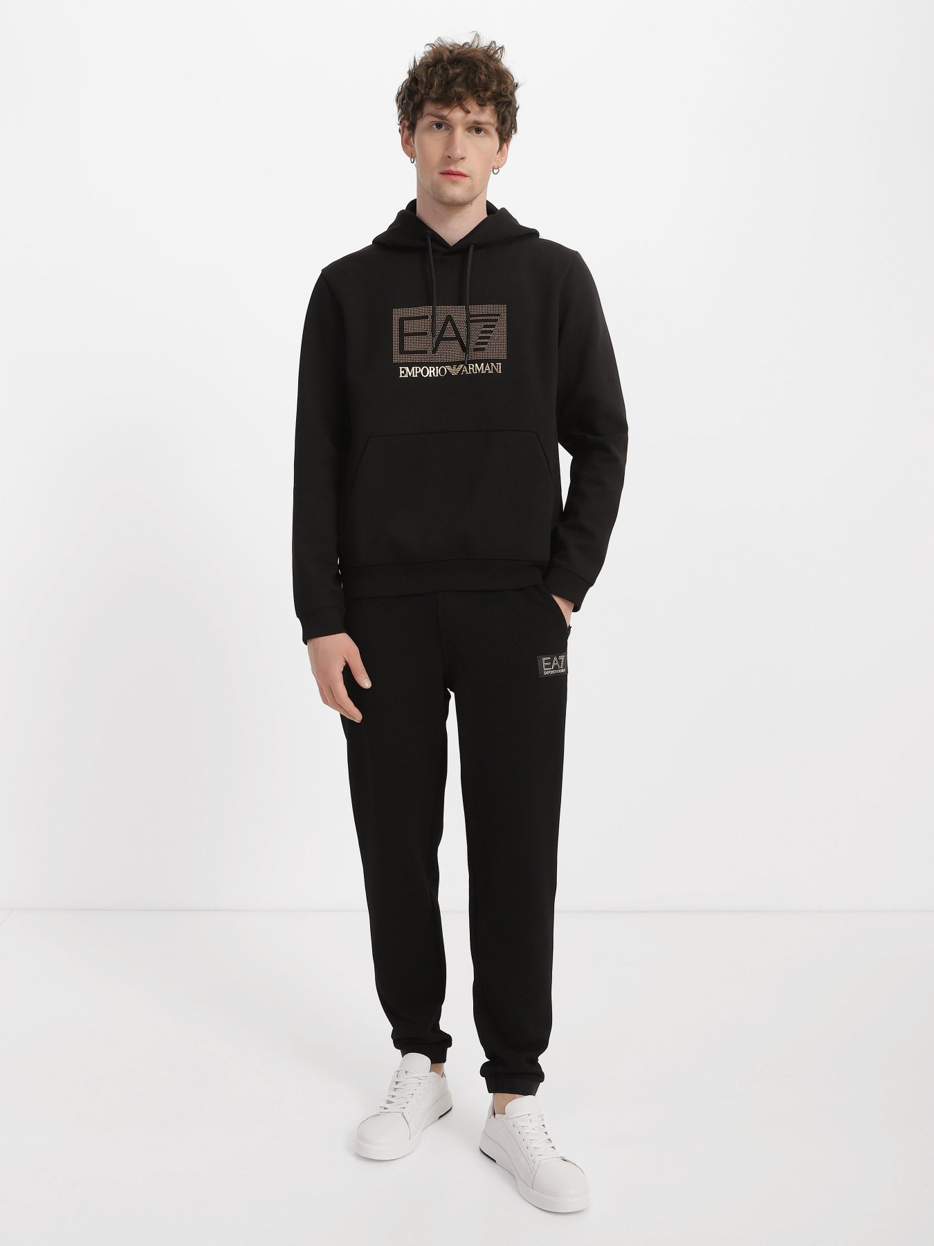 Худи EA7 Logo Series модель 3RUM08-PJARZ-1200 Фото