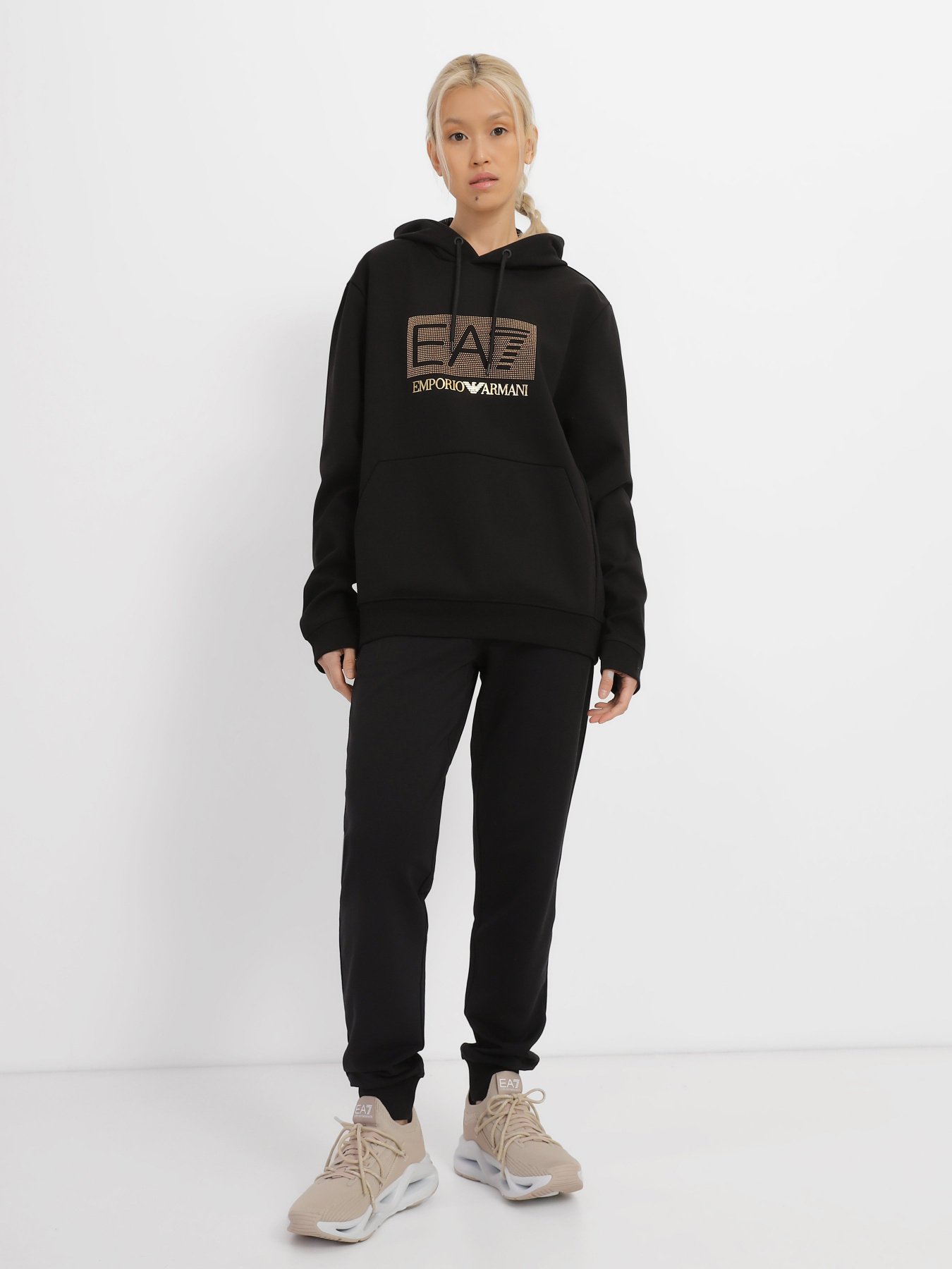 Худи EA7 Logo Series модель 3RUM08-PJARZ-1200 Фото